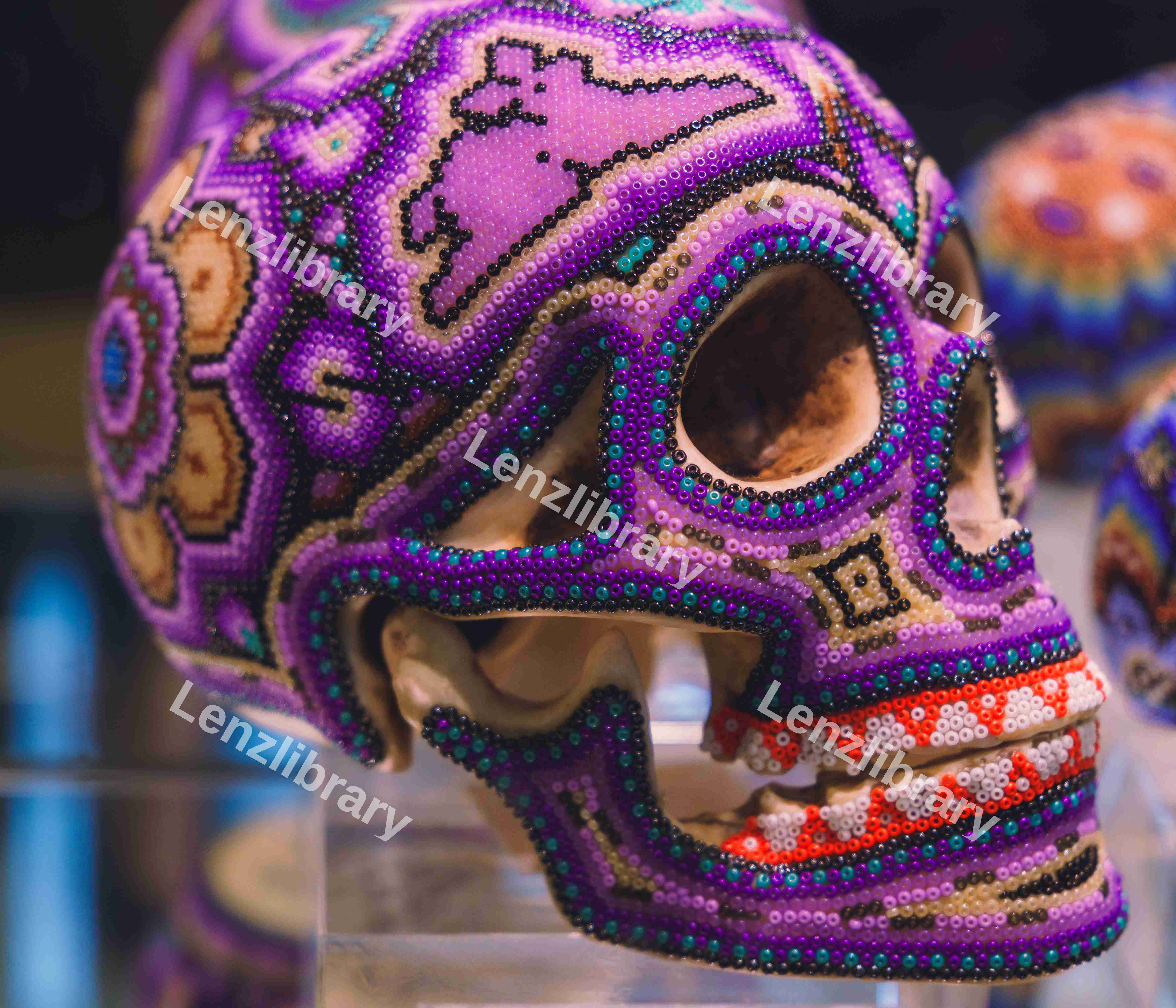 Beaded Skull (Close)